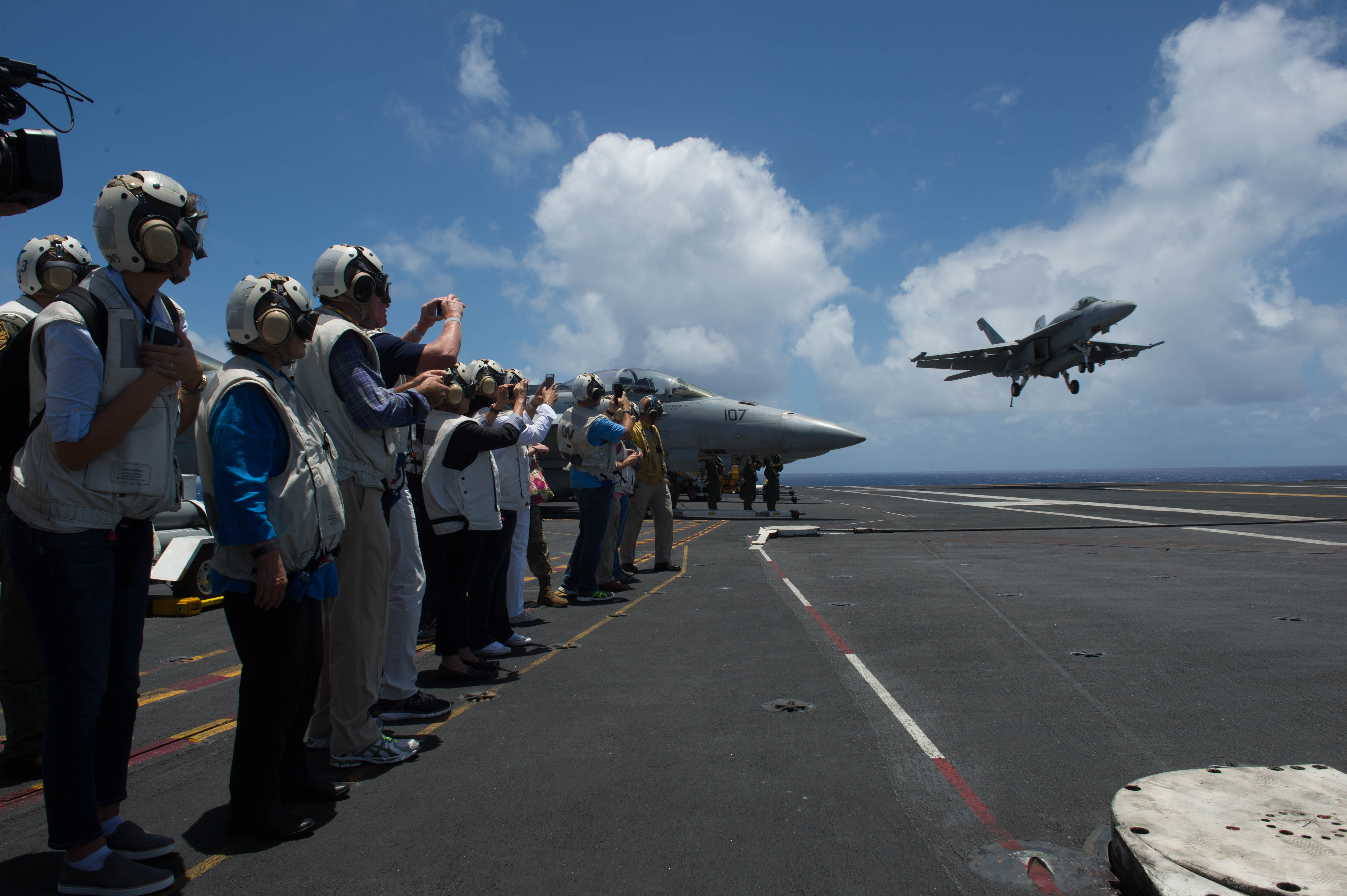 Stennis Flight Deck