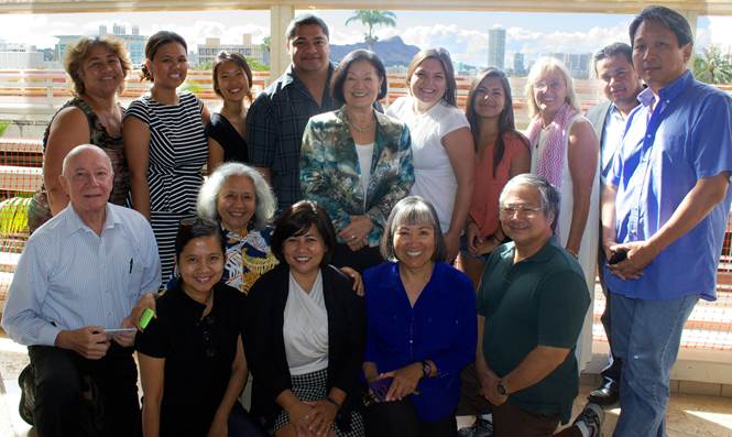 Senator Hirono spoke with DREAMers and educators at the University of Hawaii at Manoa in October 2013.